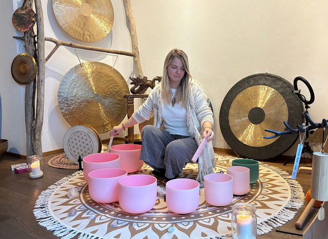 Soundbath und Klangangebot in der Öffentlichen Klangbadanstalt Bodensee