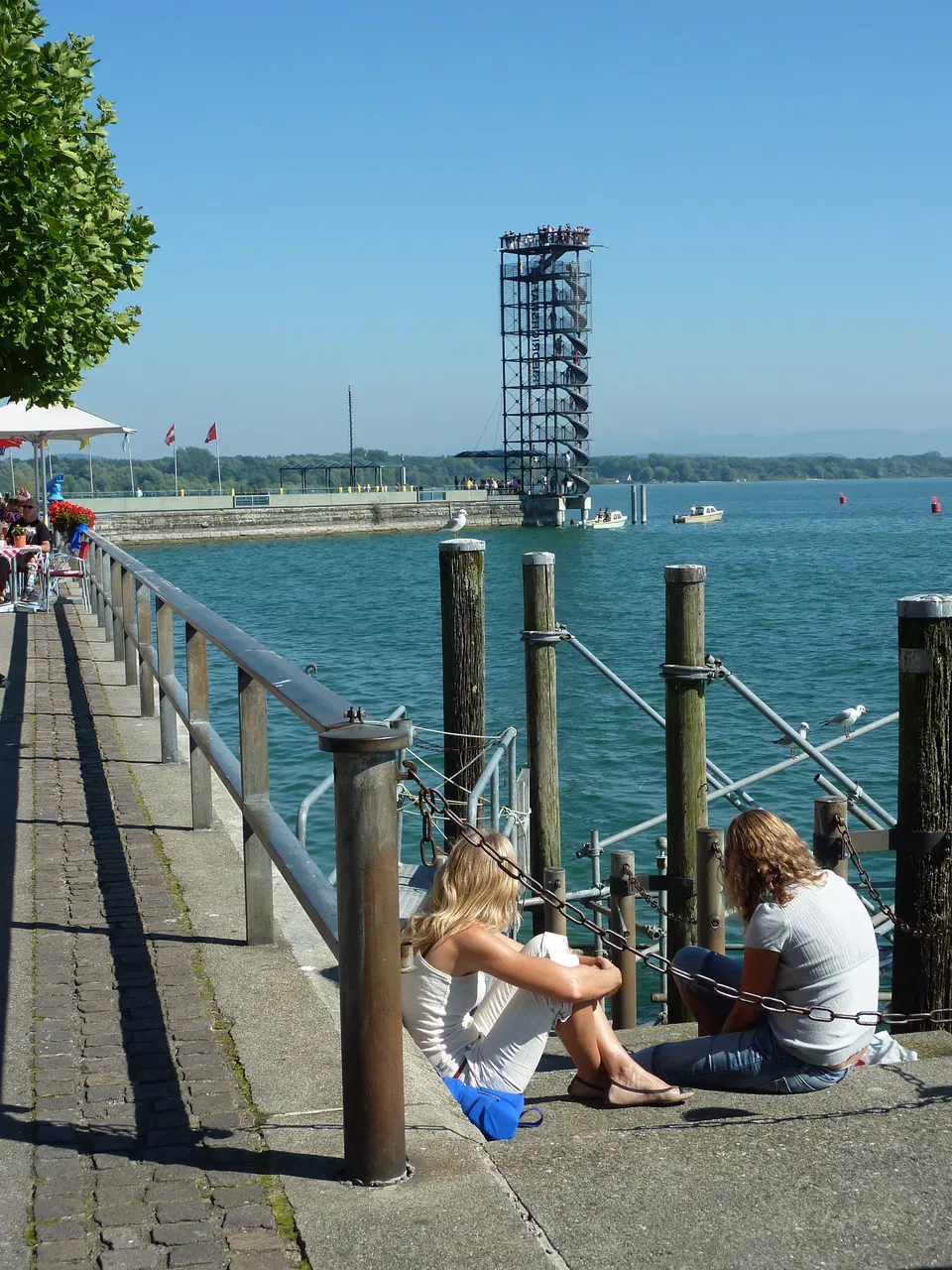 Moleturm Friedrichshafen – kostenloser Aussichtsturm am Hafen