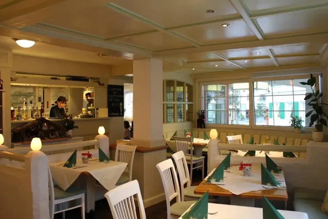 Gastraum der Taverna Santorini in Sonthofen