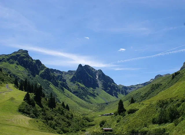 Alplandschaft bei der Alp Nova im Novatal.