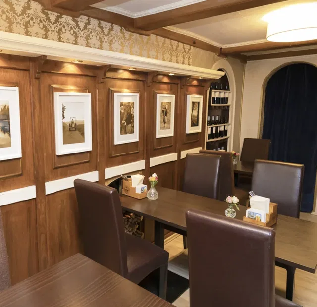 Gemütlicher Gastraum des Restaurant Pfefferkörnchen in Oberstdorf