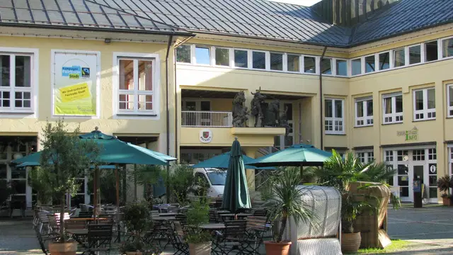 Rathaus in Sonthofen, Aufnahme vom 8. September 2014.
