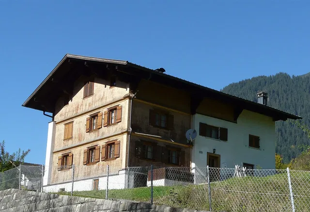 Ortsmotiv aus St. Gallenkirch, aufgenommen 2010.
