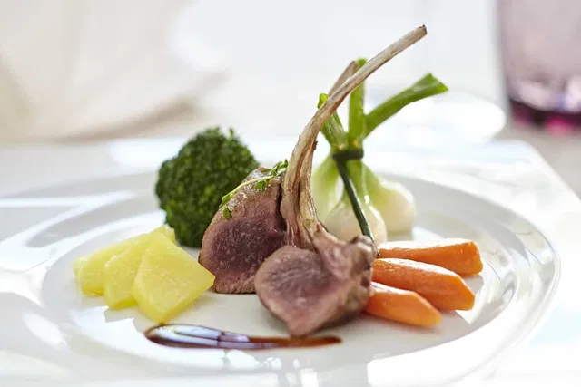 Gericht im Restaurant Rosenstock