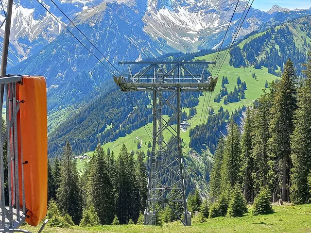 Blick ins Startgebiet; die Barfußstationen sind nicht im Bild.