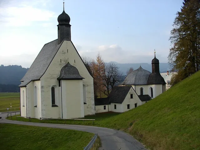 Die Lorettokapellen am südlichen Ortsrand von Oberstdorf