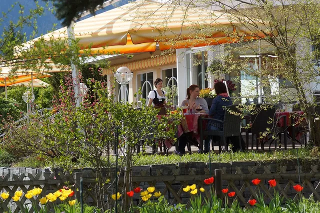 Terrasse des Rosenstock in Fischen