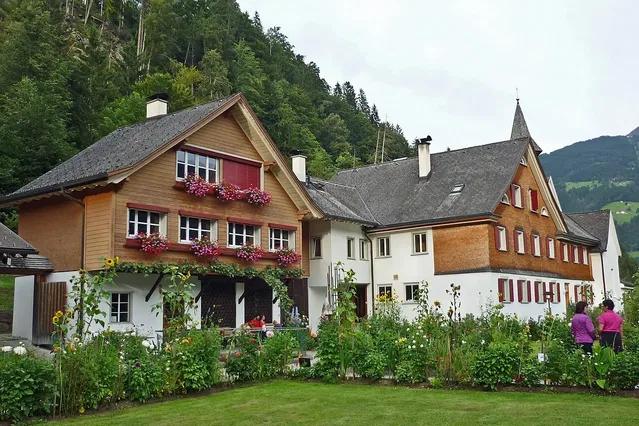 Kloster Gauenstein ist eine Station der Wanderung zwischen Schruns und Gantschier.