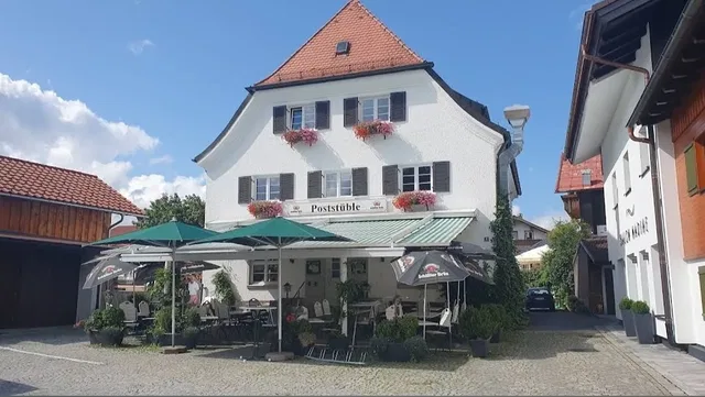 Poststüble in Fischen mit Außenbestuhlung und Sonnenterrasse