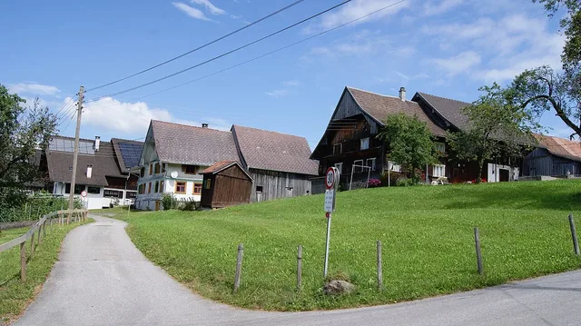 Stüben ist eine Station auf der Rundwanderung oberhalb von Haselstauden.