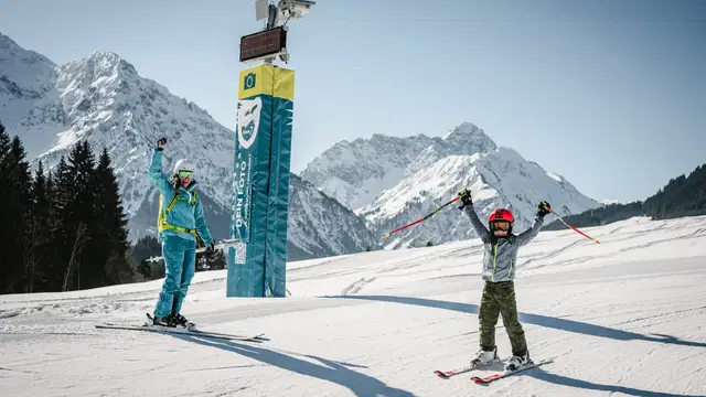 Skigebiete im Kleinwalsertal: 4 Gebiete, rund 76 Pistenkilometer