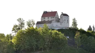 Mit Hund bei Regen nach Waldburg und Ravensburg