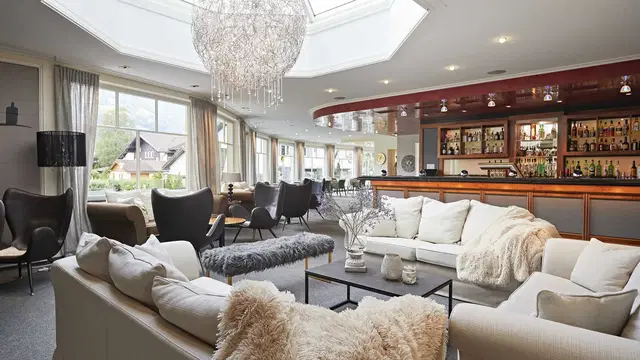 Lounge und Bar im Hotel Rosenstock