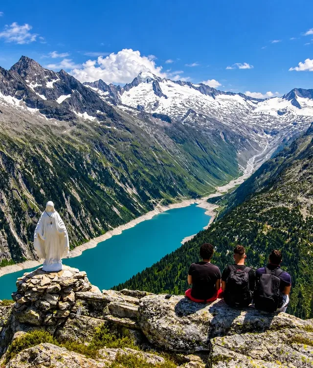 Hand aufs Herz: Könntet ihr bei so einer Aussicht das Handy in der Tasche lassen