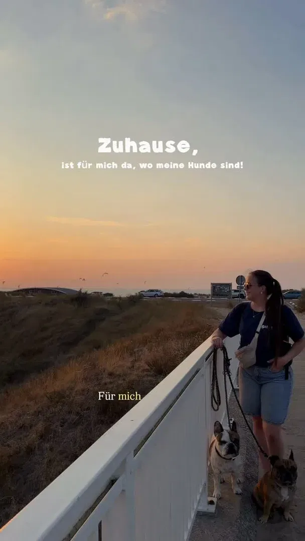 Anzeige | Zuhause ist kein Ort, Zuhause ist da, wo ich bin meinen Hunden bin 🧡
