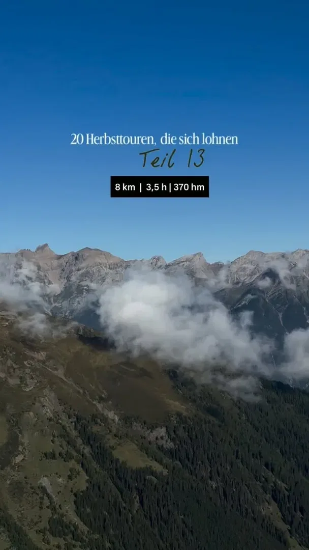 ⛰️Oberer Sattelkopf: 2.596 m, Fiss

Über 2.000 Meter wandern, das Panorama genie