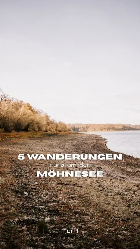 🍂 5 Wanderungen rund um den Möhnesee, die du nicht verpassen solltest – Teil 1
