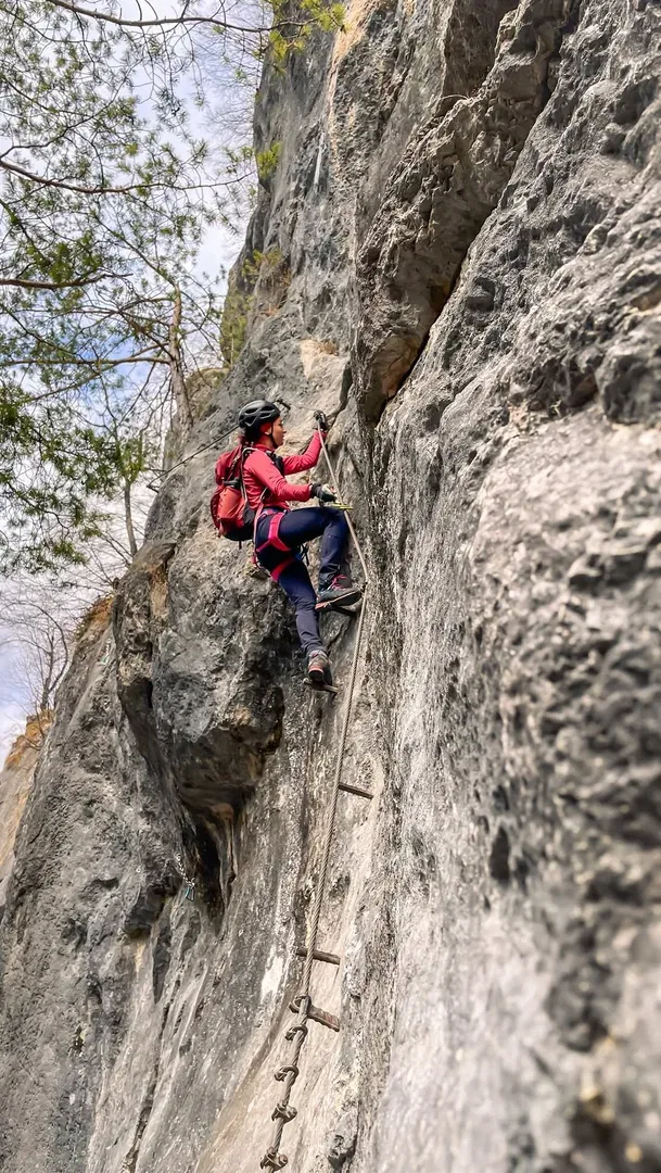 Herbst-Klettersteig gesucht? 🧗‍♀️☀️

Während in den Hochlagen vielleicht schon 
