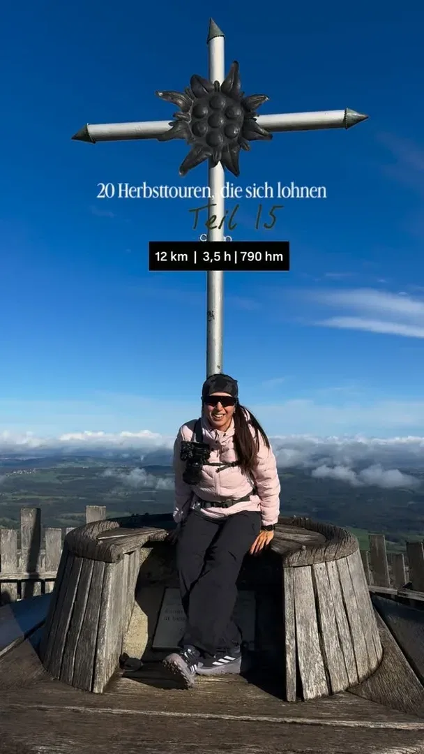 Das Hörnle vereint drei Gipfel und bietet ein tolles Panorama auf die Ammergauer